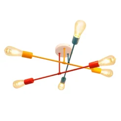 Plafondlamp Cambridge, 6-lamps