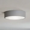 Plafondlamp Cleo 300, Ø 30 cm grijs