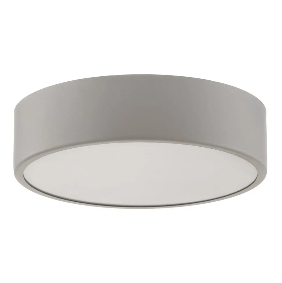 Plafondlamp Cleo 300, Ø 30 cm grijs