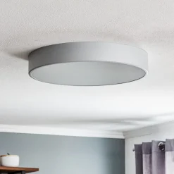 Plafondlamp Cleo 500, Ø 50 cm grijs