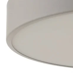 Plafondlamp Cleo 500, Ø 50 cm grijs