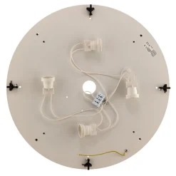 Plafondlamp Cleo 500, Ø 50 cm grijs