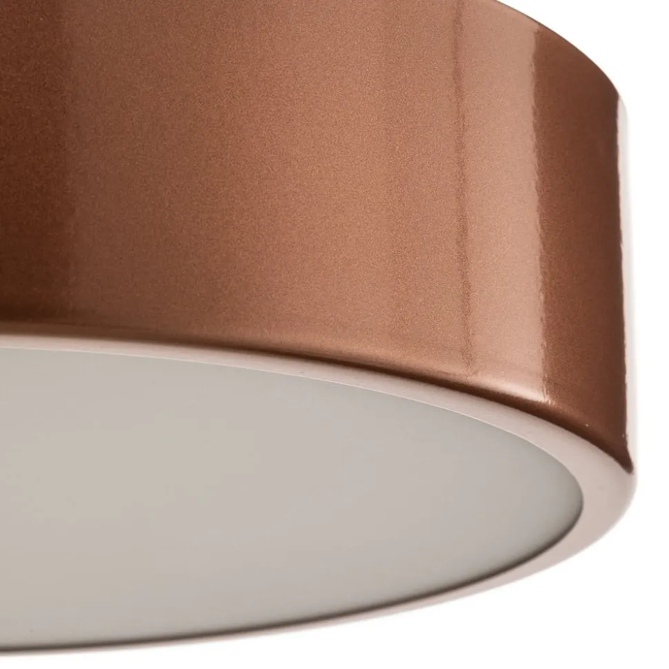 Plafondlamp Cleo 300, Ø 30 cm koper