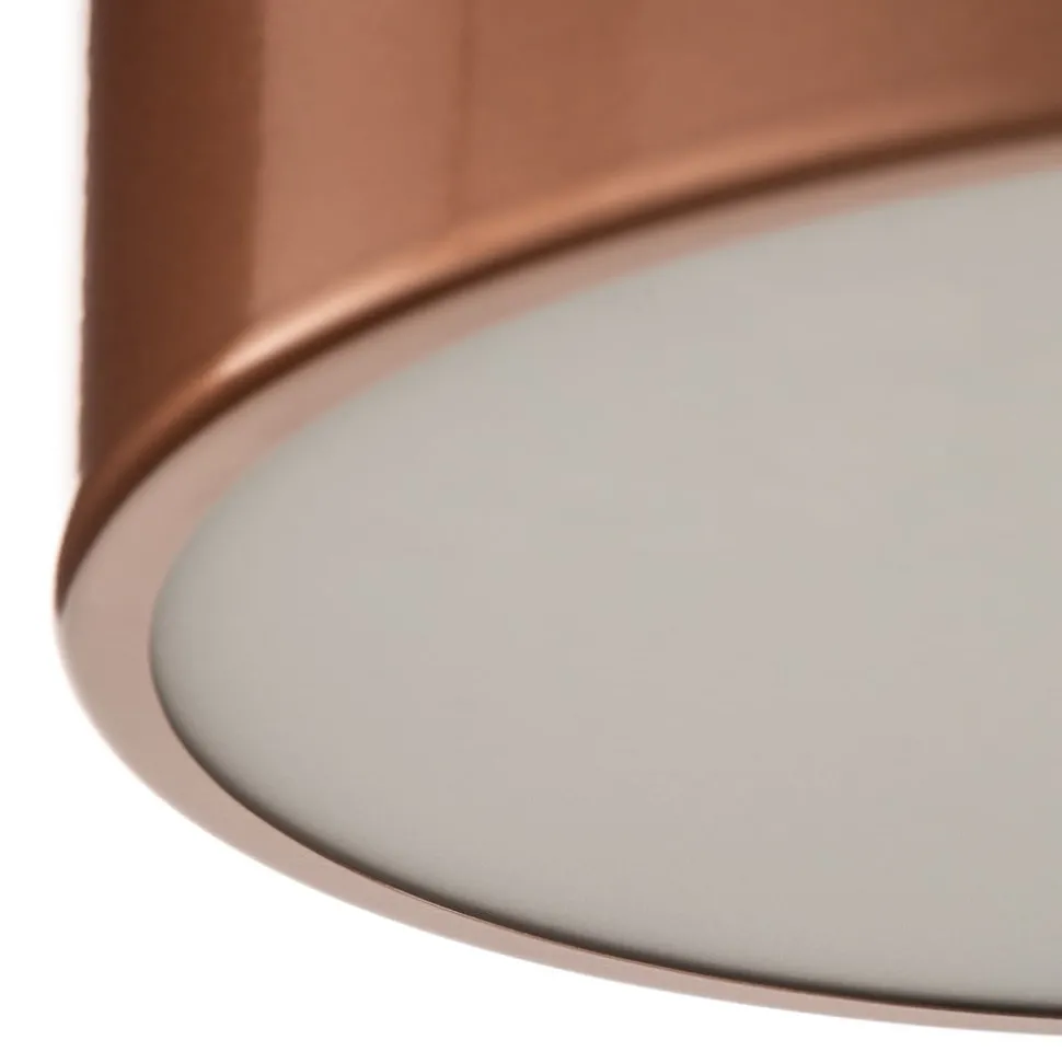 Plafondlamp Cleo 300, Ø 30 cm koper