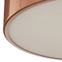 Plafondlamp Cleo 400, Ø 40 cm koper