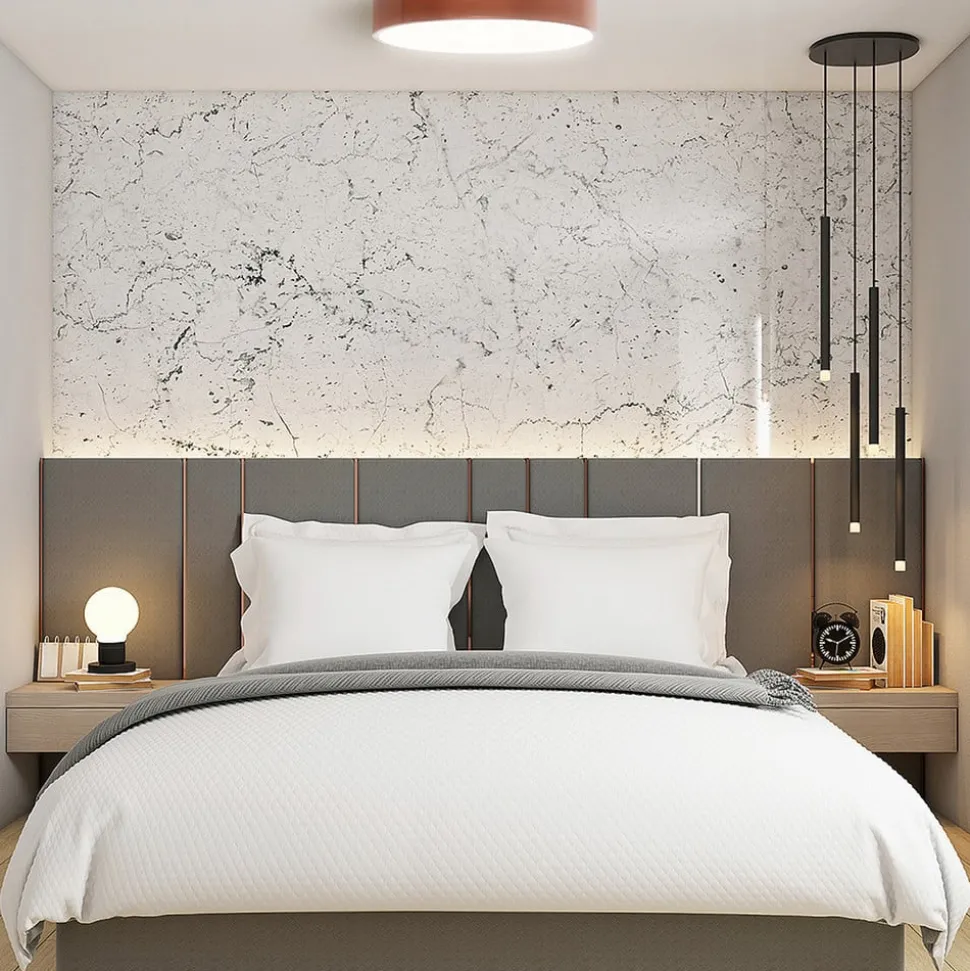 Plafondlamp Cleo 800, Ø 78 cm koper