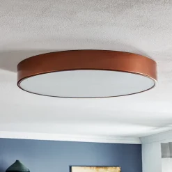 Plafondlamp Cleo 600, Ø 60 cm koper