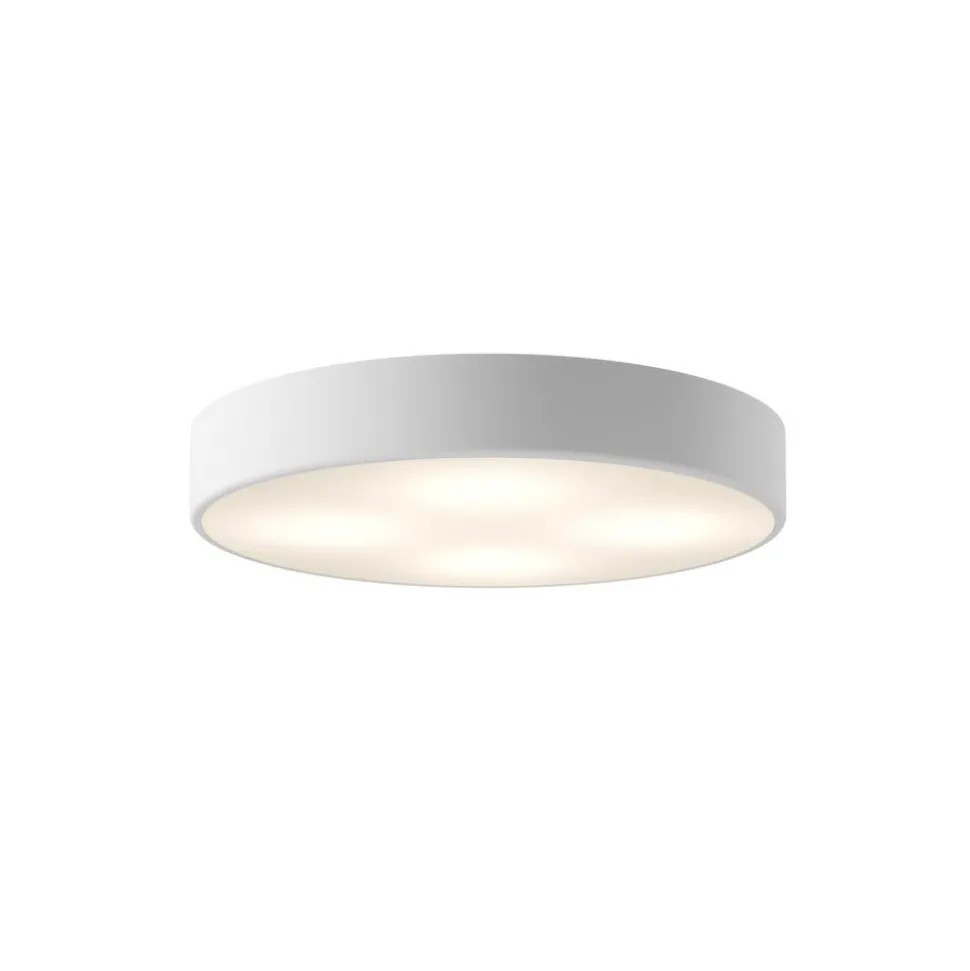 Plafondlamp Cleo, Ø 50 cm, IP20, wit, metaal, E27