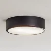 Plafondlamp Cleo, Ø 30 cm, IP20, zwart, metaal, E27