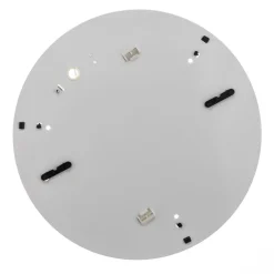 Plafondlamp Cleo, Ø 30 cm, IP20, zwart, metaal, E27