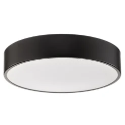 Plafondlamp Cleo 400, IP54, Ø 40 cm zwart