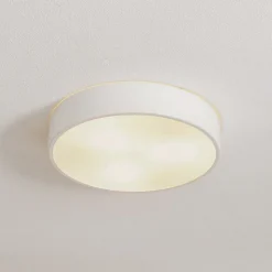 Plafondlamp Cleo 400, IP54, Ø 40 cm wit