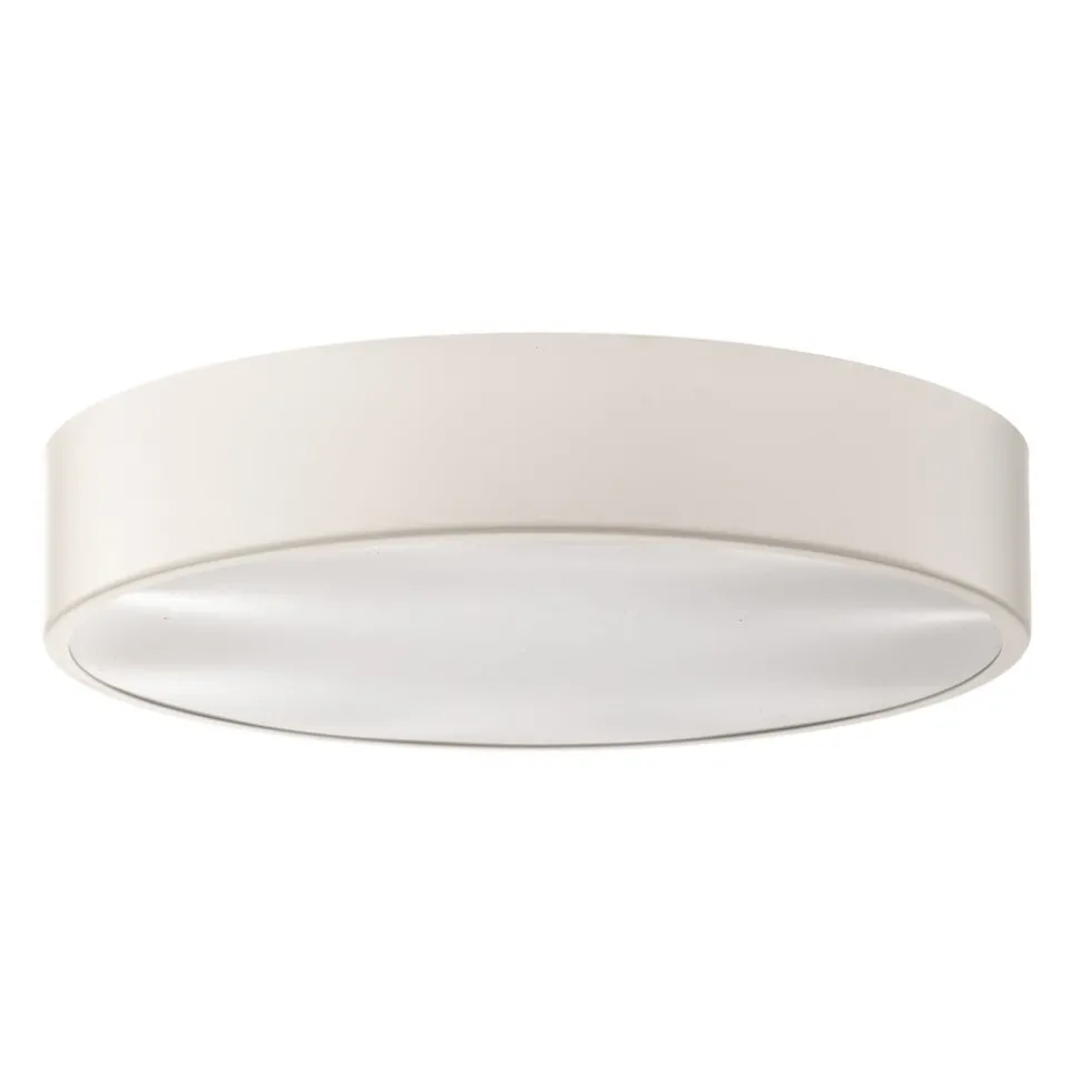 Plafondlamp Cleo 400, IP54, Ø 40 cm wit