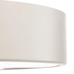 Plafondlamp Cleo 400, IP54, Ø 40 cm wit