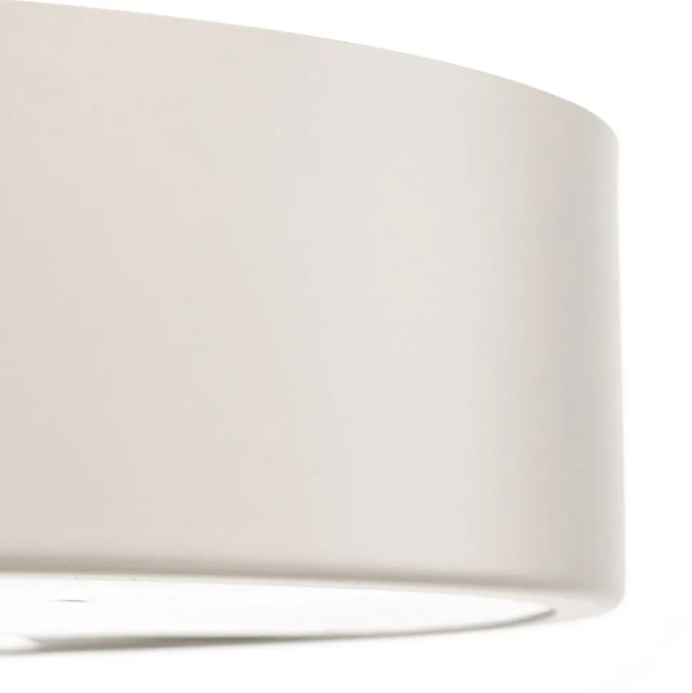 Plafondlamp Cleo 400, IP54, Ø 40 cm wit