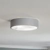 Plafondlamp Cleo 300, IP54, Ø 30 cm grijs