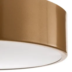 Plafondlamp Cleo 300, IP54, Ø 30 cm goud