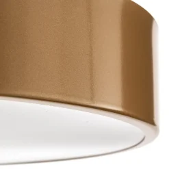 Plafondlamp Cleo 400, IP54, Ø 40 cm goud