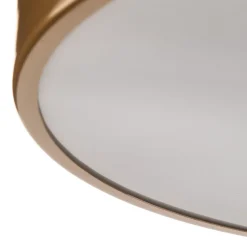 Plafondlamp Cleo 400, IP54, Ø 40 cm goud