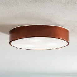 Plafondlamp Cleo 400, IP54, Ø 40 cm koper