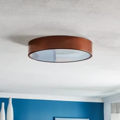 Plafondlamp Cleo 400, IP54, Ø 40 cm koper