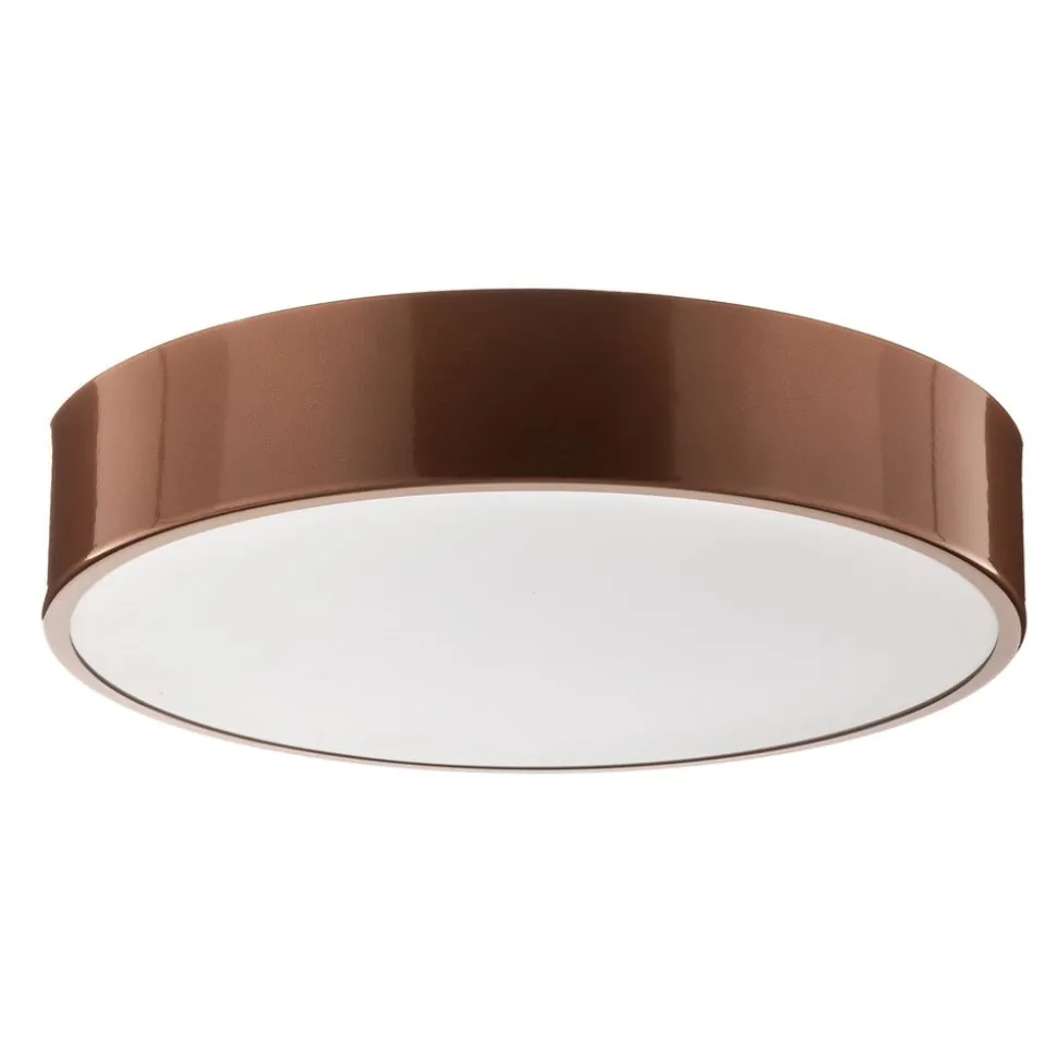 Plafondlamp Cleo 400, IP54, Ø 40 cm koper