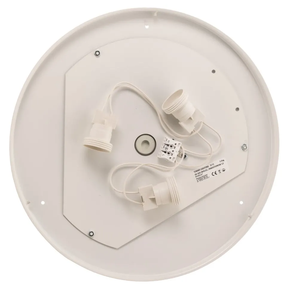 Plafondlamp Cleo 400, IP54, Ø 40 cm koper