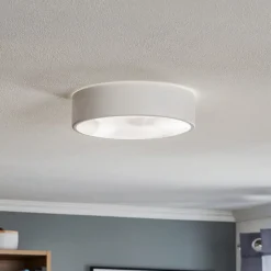 Plafondlamp Cleo 300, IP54, Ø 30 cm wit