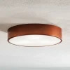 Plafondlamp Cleo 400, koper, sensor, IP20, Ø 40 cm, metaal
