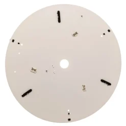 Plafondlamp Cleo 400, koper, sensor, IP20, Ø 40 cm, metaal