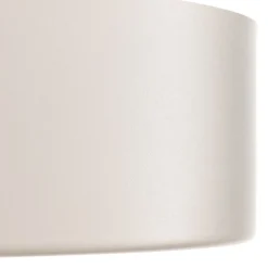 Plafondlamp Cleo 400, wit, sensor, IP20, Ø 40 cm, metaal