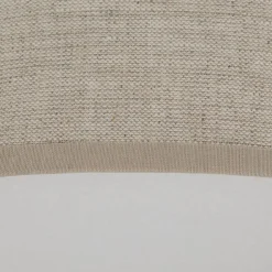 Plafondlamp Cloud, beige, 63 cm lang, textiel, wolk, E27