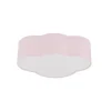 Plafondlamp Cloud, roze, 43 cm lang, textiel, wolk, E27