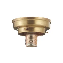 Plafondlamp D99-115 op B met opalen glazen kap