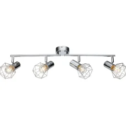 Plafondlamp Daiva 4 lichtbr. - beweeglijke straler