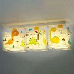 Plafondlamp Dino, 3-lamps