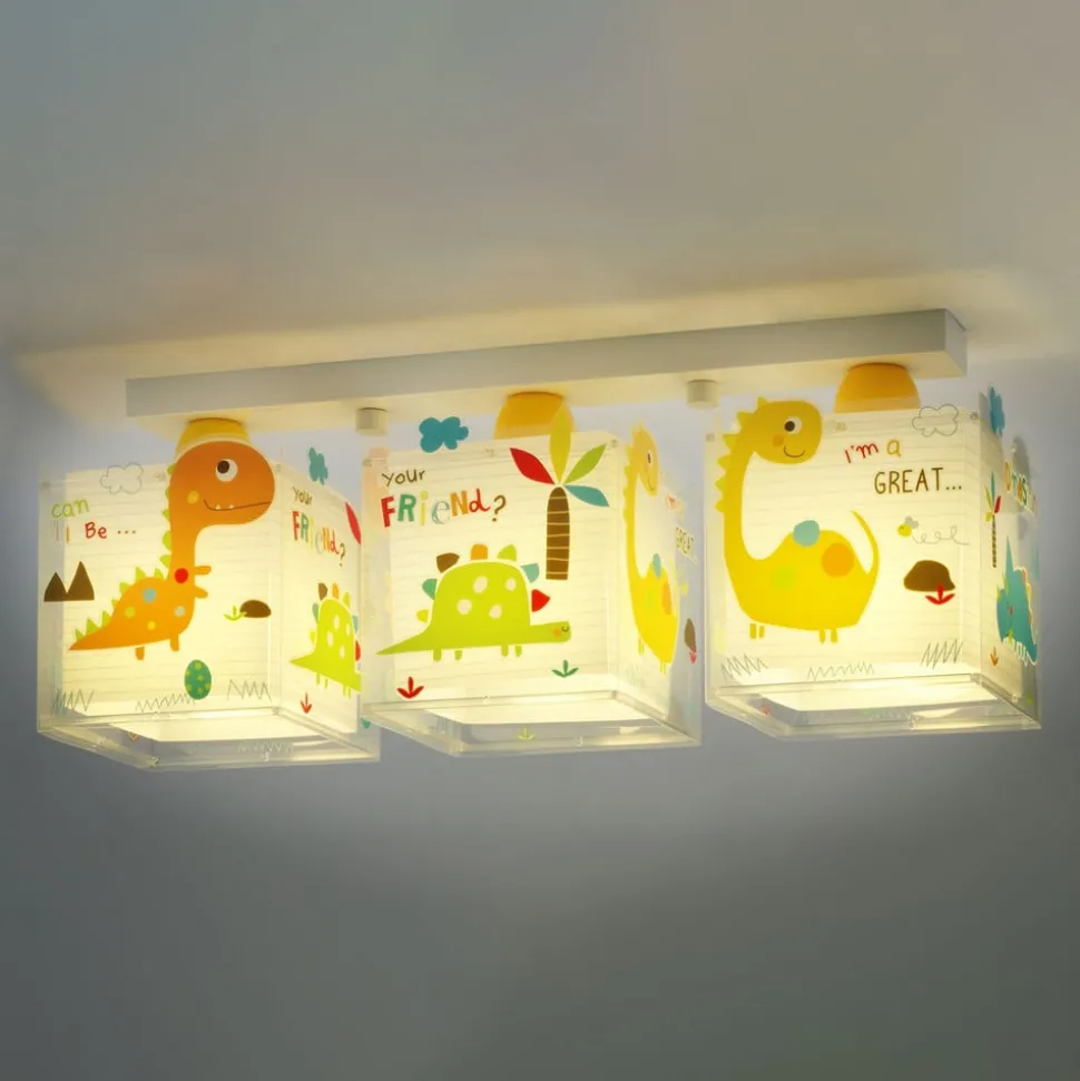 Plafondlamp Dino, 3-lamps