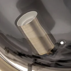 Plafondlamp Edinburgh in oudmessing