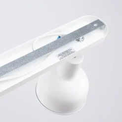 Plafondlamp Elba, 34 cm, 2-lamps, wit, metaal, E27