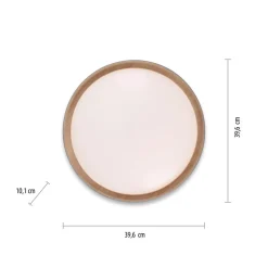 Plafondlamp Emilia, drievoudig dimbaar, grijs