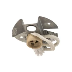 Plafondlamp Eye Tone, wit/zilver