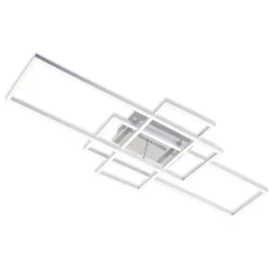 Plafondlamp Frame rechthoek 3-lamps CCT aluminium
