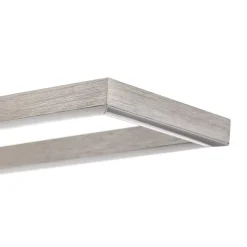 Plafondlamp Frame, 3-traps-dimbaar, alu, 110x12cm