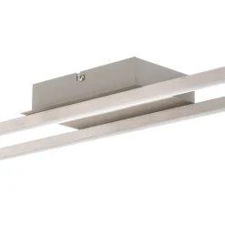 Plafondlamp Frame, 3-traps-dimbaar, alu, 110x12cm