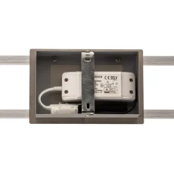 Plafondlamp Frame, 3-traps-dimbaar, alu, 110x12cm