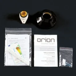 Plafondlamp Frost van keramiek, zwart