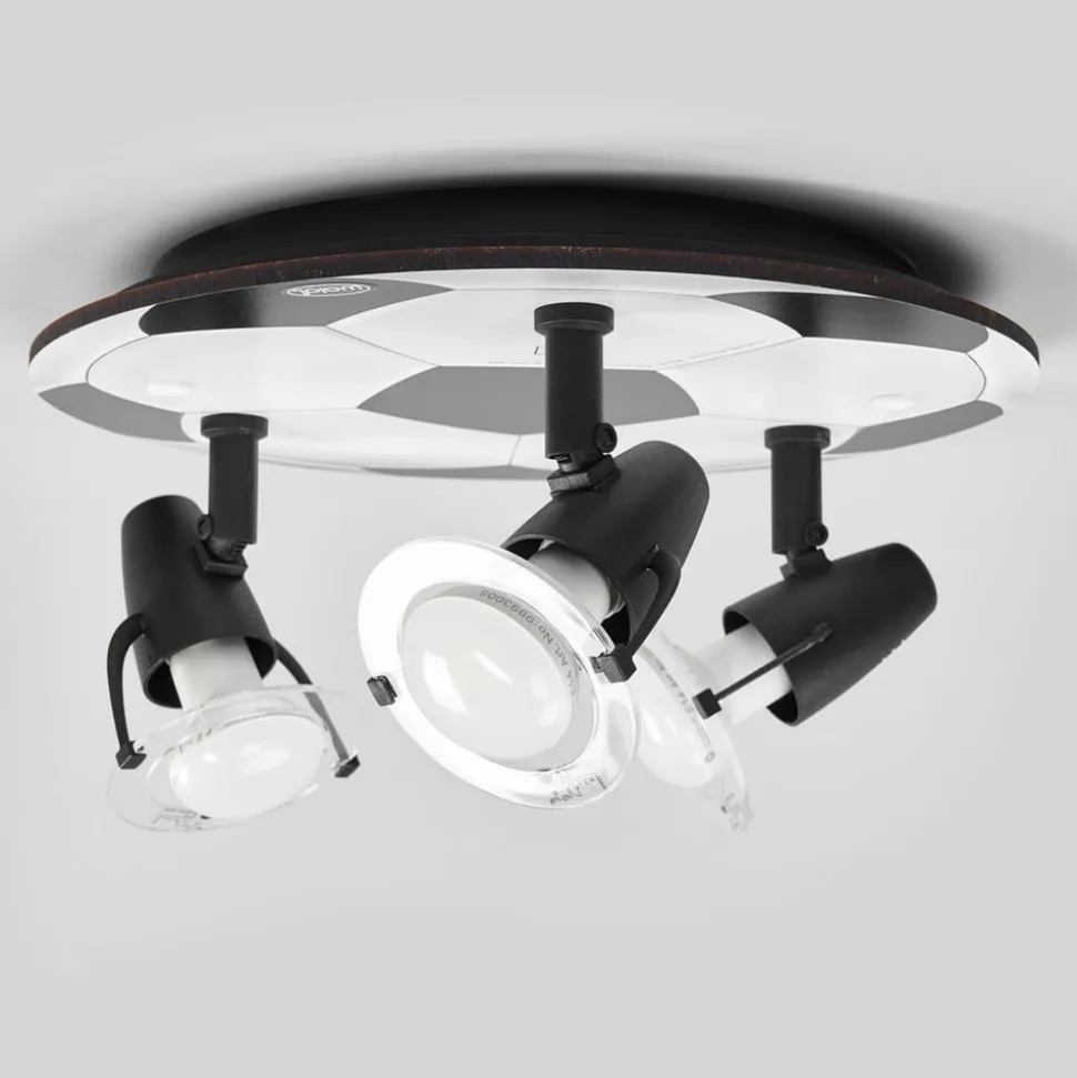 Plafondlamp FUSSBALL 3-lamps