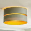 Plafondlamp Golden Duo Ø 40 cm mintgroen/goud