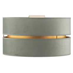 Plafondlamp Golden Duo Ø 40 cm mintgroen/goud