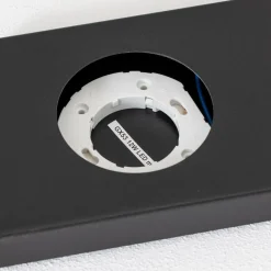 Plafondlamp Hero, 12 x 35 cm, 2-lamps, zwart, metaal, GX53